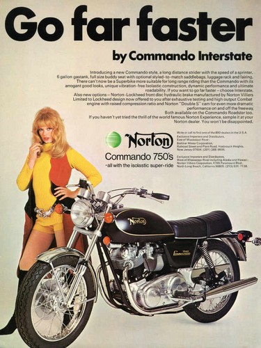 1972 norton commando 750 - norton,
