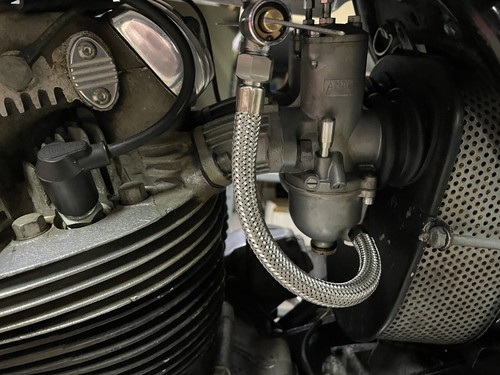 Norton petrol fuel line - petrol,